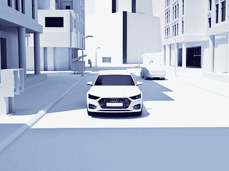 Self-driven car
